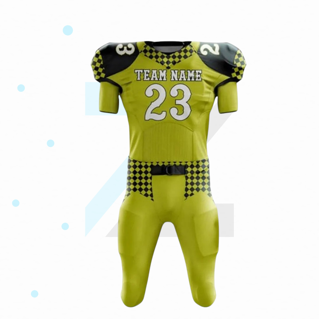 Aero-Performance American Football Uniform angle 2